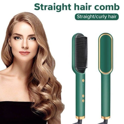 Professional Electric Hair Straightener Comb Brush