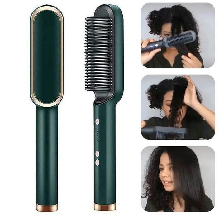 Professional Electric Hair Straightener Comb Brush
