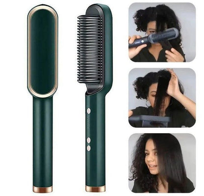 Professional Electric Hair Straightener Comb Brush